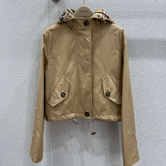 Burberry Zip Cropped Jacket - Picture 3 of 10